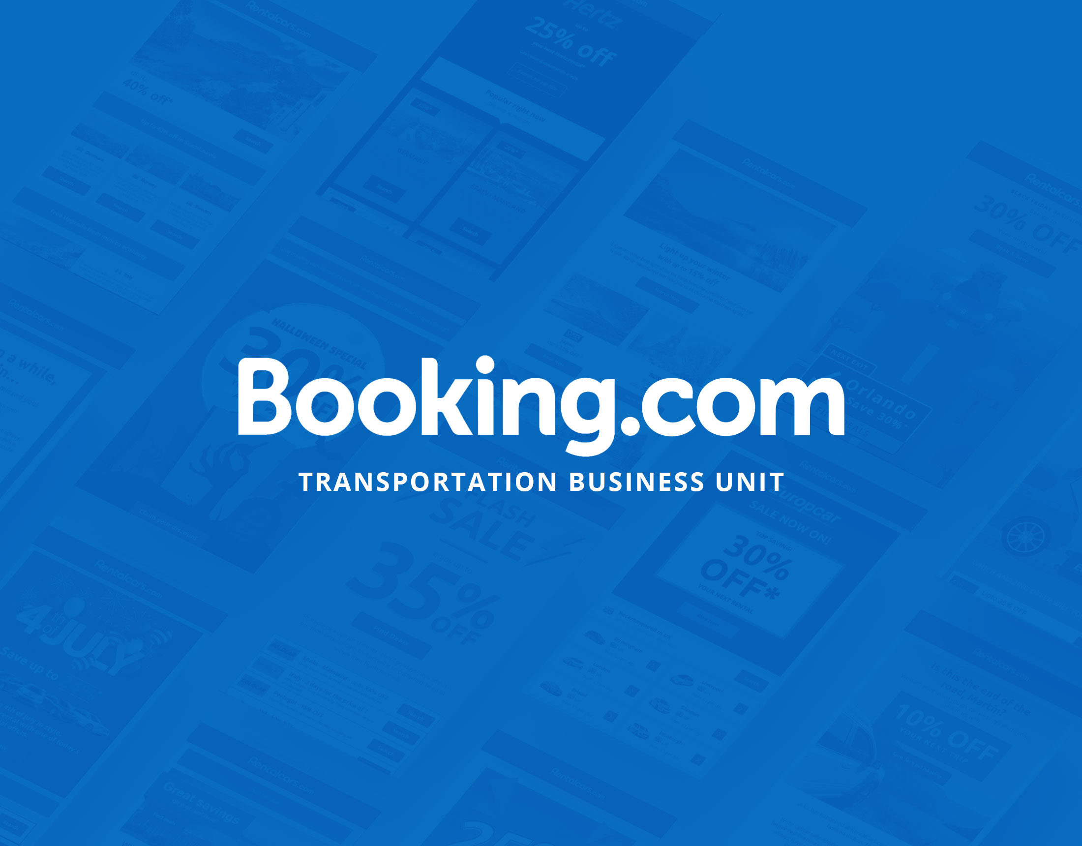 Booking.com Transportation Business Unit